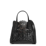 Mina 16 vienne vague black tote bag
