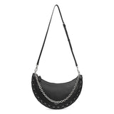 Le Demi-Lune small leather bag