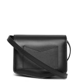 Le Papa small black leather bag
