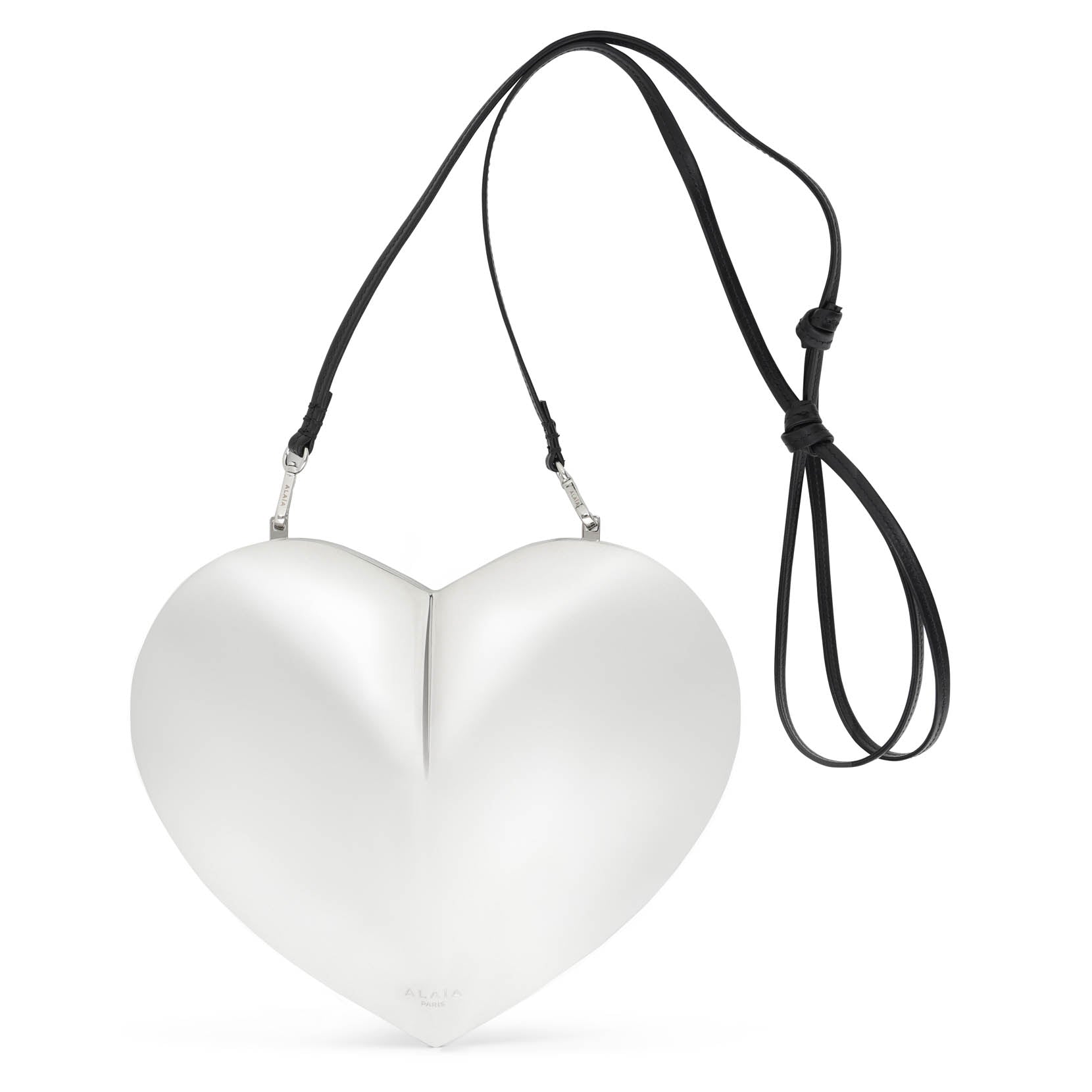 Le Coeur brass crossbody bag