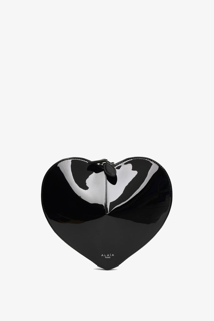 バッグ・カバンその他 Alaia Le Coeur bag dark red bi-material Alaïa | Le Coeur dark red leather crossbody bag | Savannahs