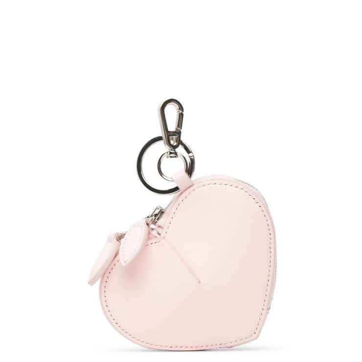 Le Coeur Mini pink leather purse