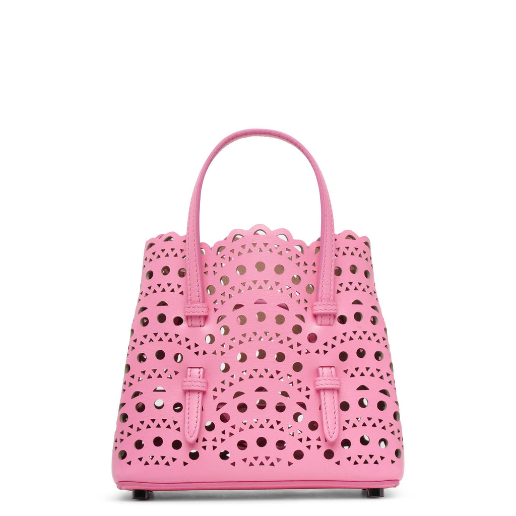 Alaïa | Mina 16 vienne vague hot pink tote bag | Savannahs