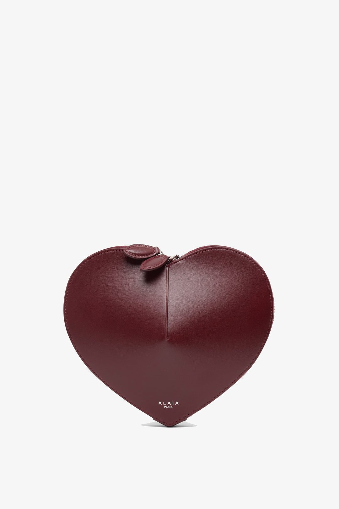 バッグ・カバンその他 Alaia Le Coeur bag dark red bi-material Alaïa | Le Coeur dark red leather crossbody bag | Savannahs