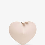 Le Coeur creme leather crossbody bag