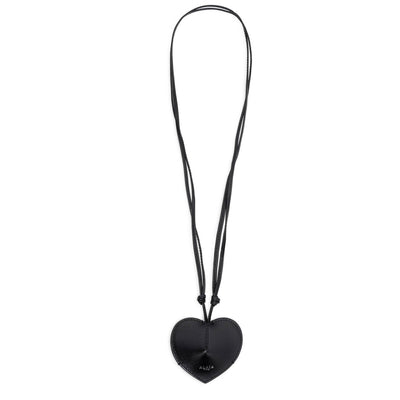 Le Coeur Cloche black leather bag