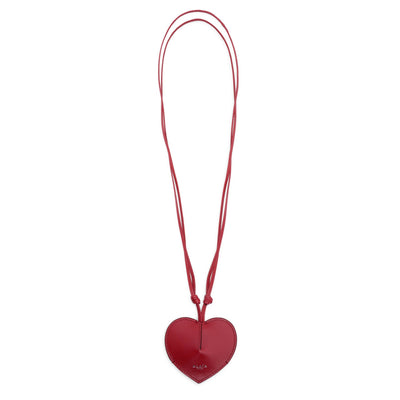 Le Coeur Cloche red leather bag