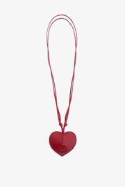 Le Coeur Cloche red leather