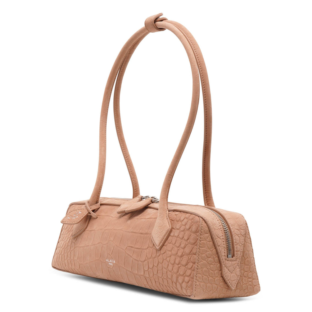 ショルダーバッグ・ポシェット Alaia Alaia Le Teckel Small Smooth Leather Handbag ALAÏA BLUE LE TECKEL SMALL BAG IN LEATHER |ALAÏA US