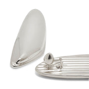 Bombe silver earrings