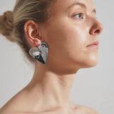 Le Coeur torn earrings