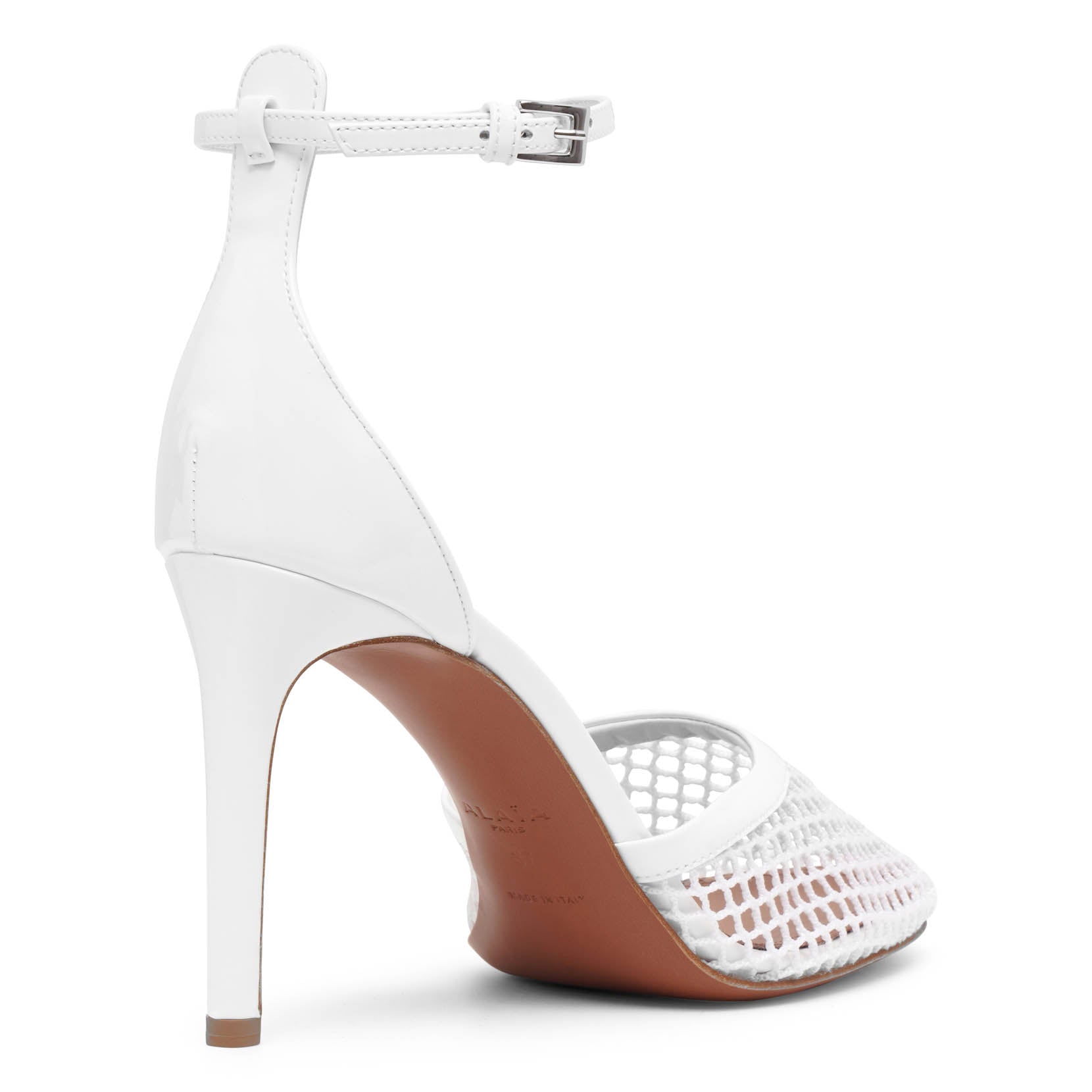 Alaïa | White mesh pumps | Savannahs