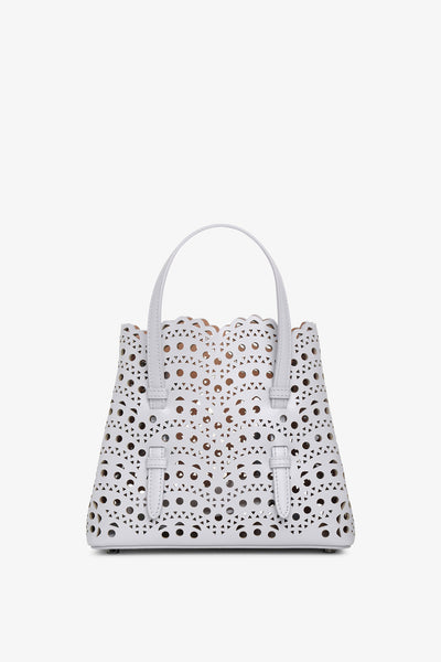 Alaïa | Mina 20 vague grey tote bag | Savannahs
