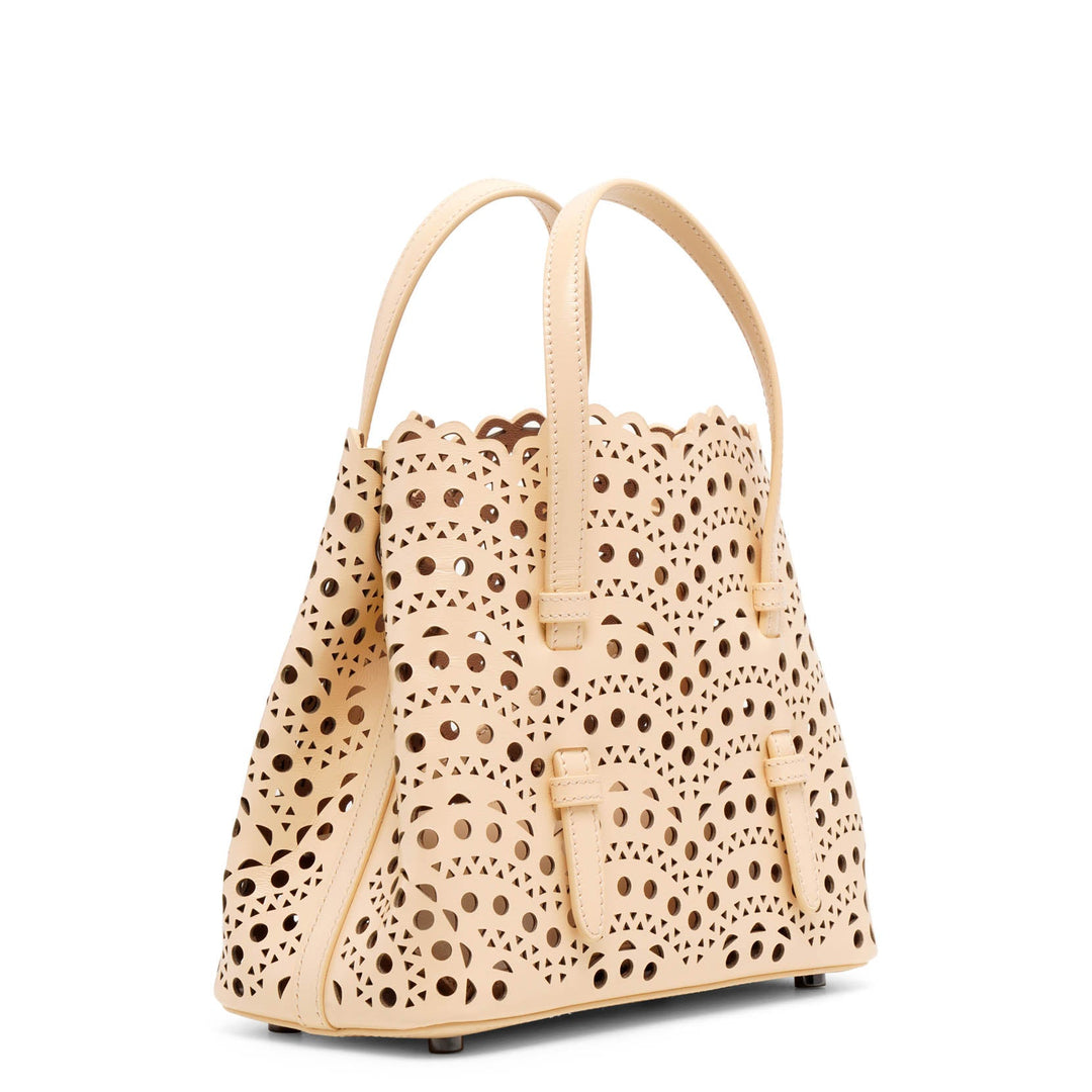 Alaïa | Mina 20 vague dune tote bag | Savannahs