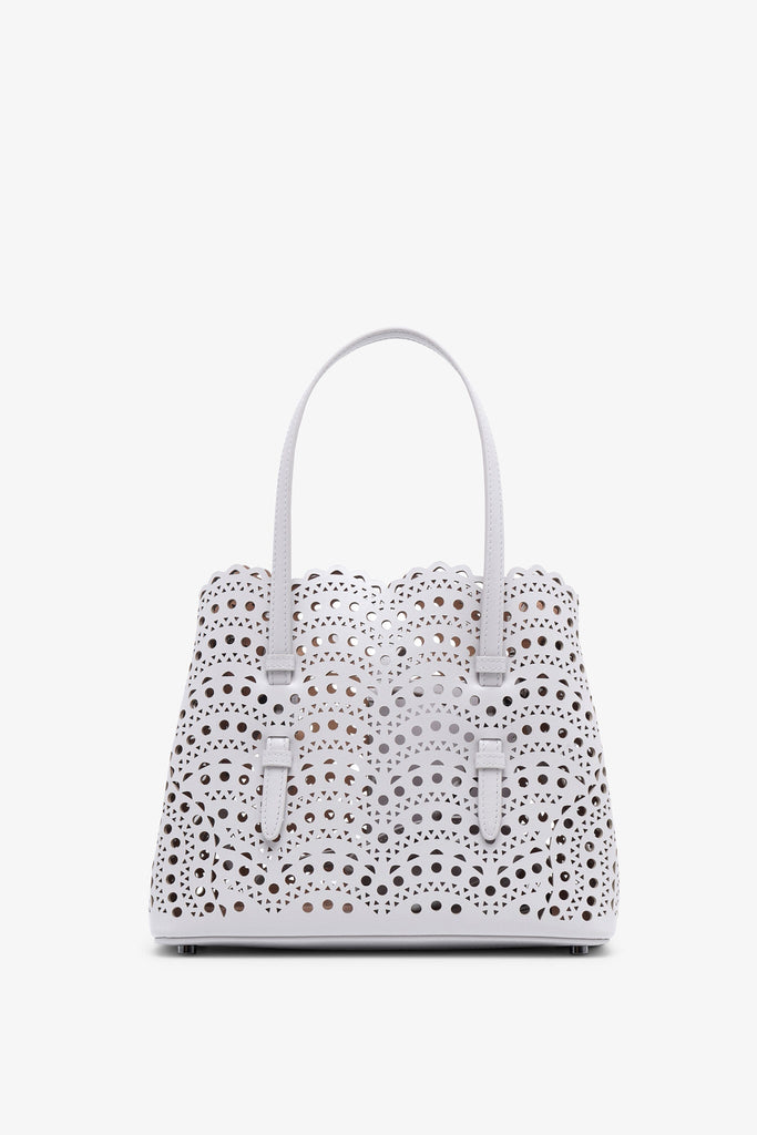 Alaïa | Mina 25 vague grey tote bag | Savannahs
