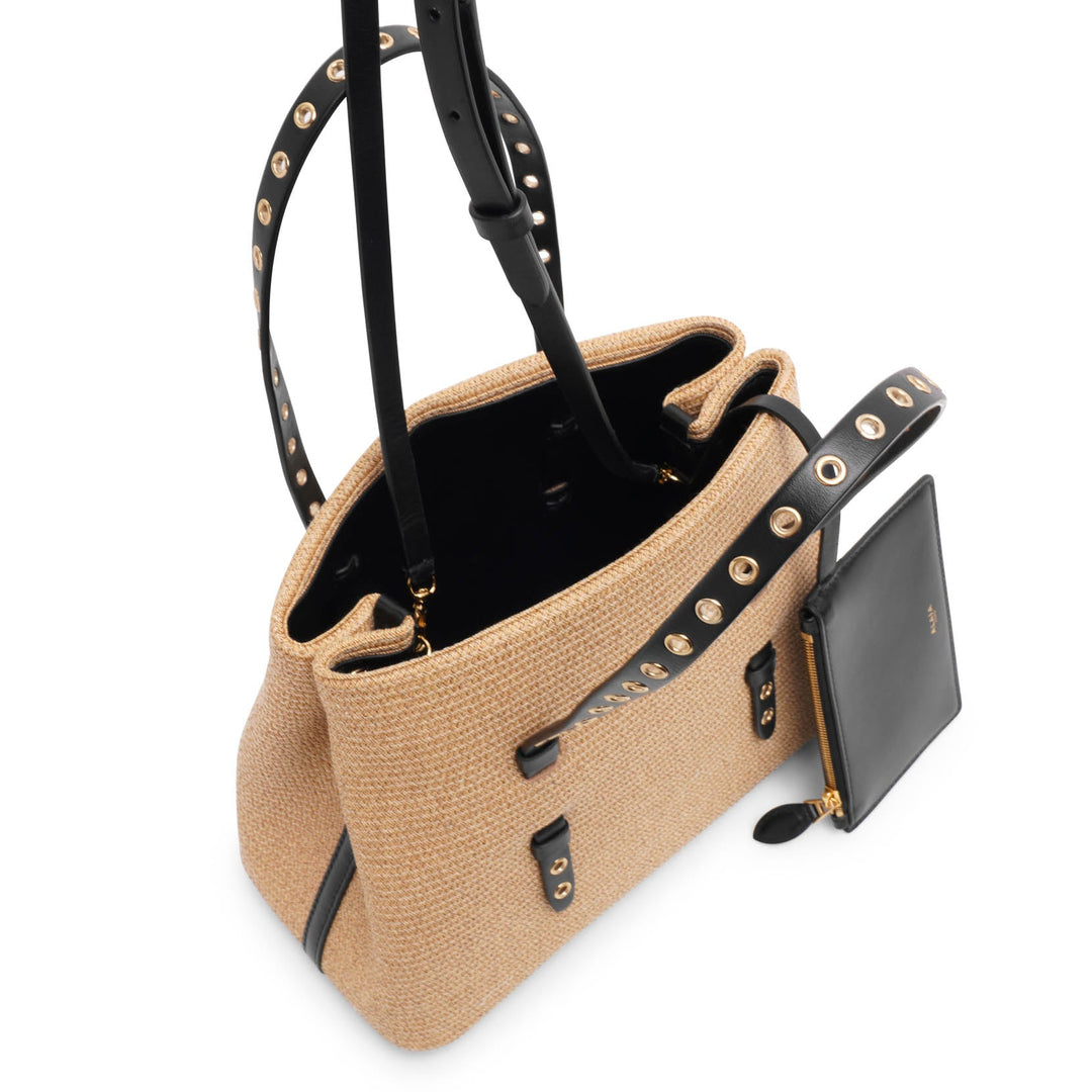 Alaïa | Mina 25 raffia tote bag | Savannahs