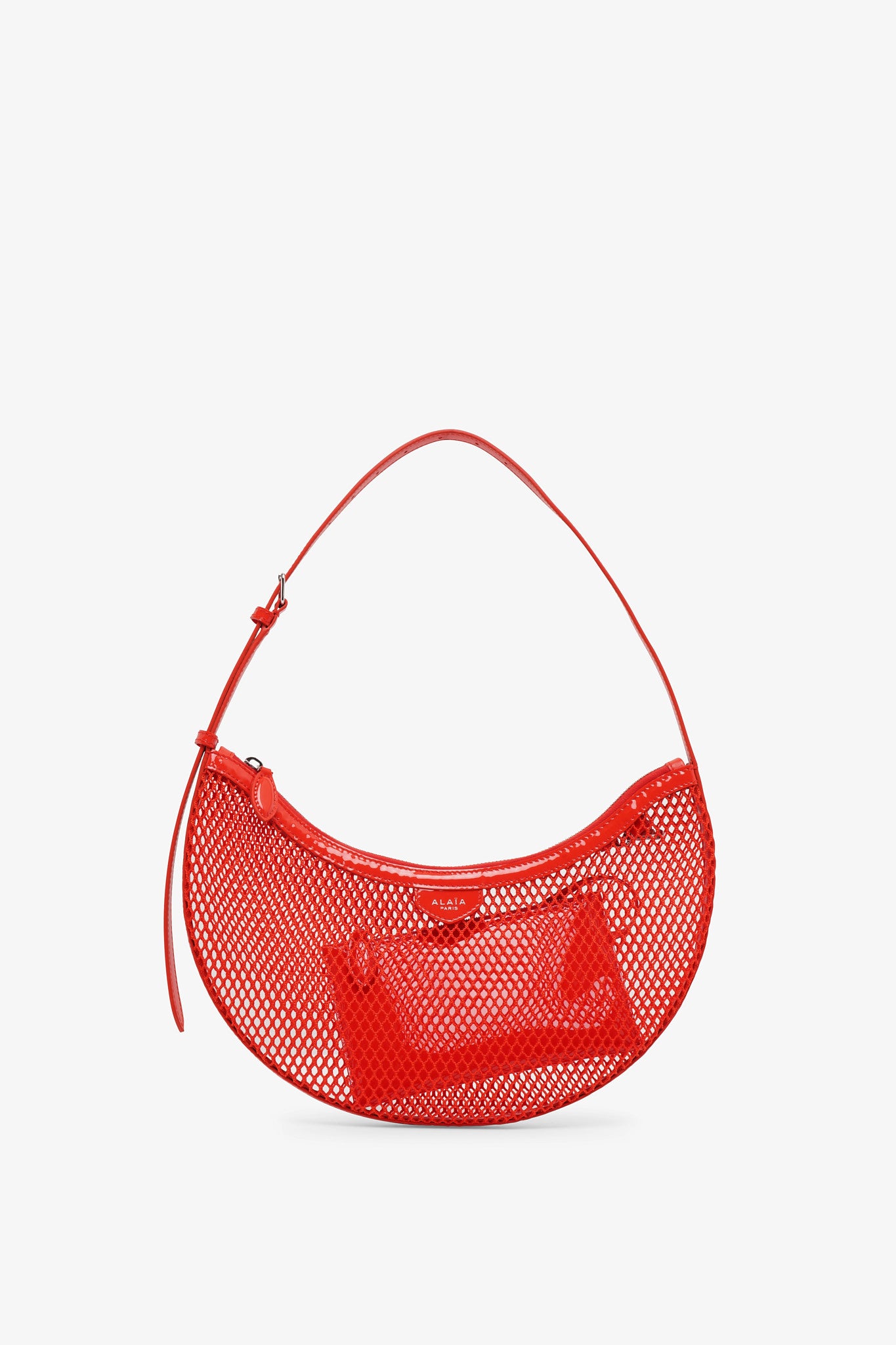 ショルダーバッグ・ポシェット ALAIA Women Shoulder Bags AA1S06033CA212 RED ALAÏA Le Coeur leather shoulder bag | NET-A-PORTER