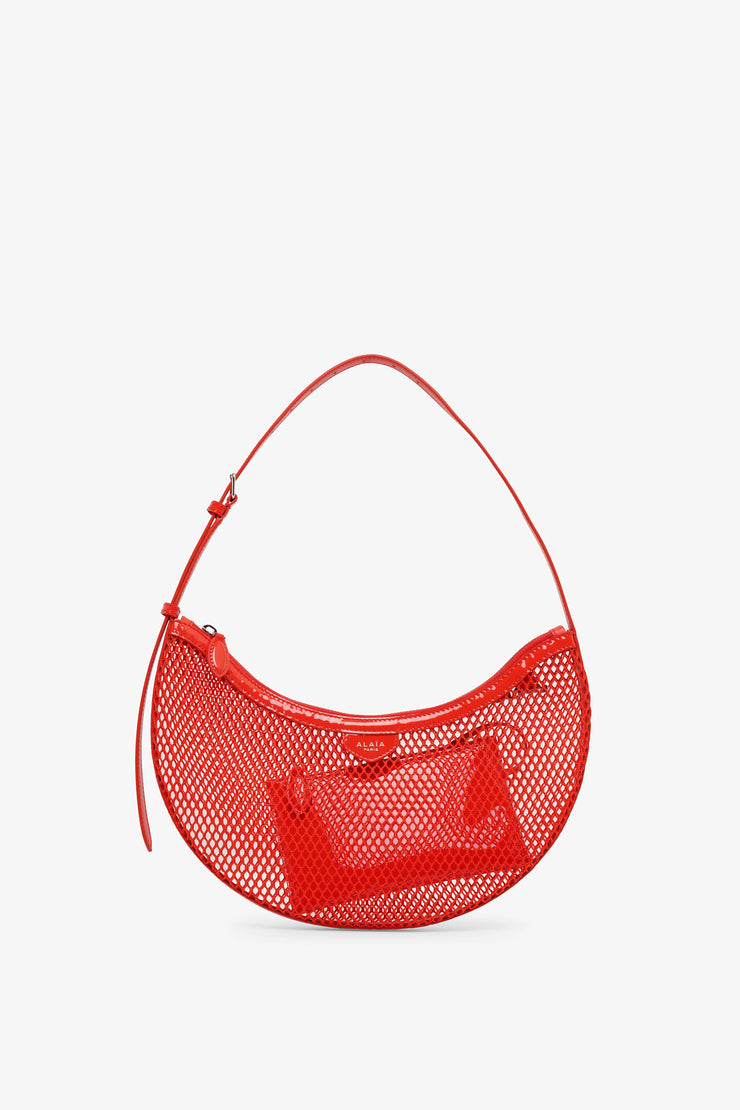 One piece red mesh bag