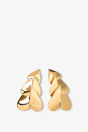 Le Cour long gold earrings