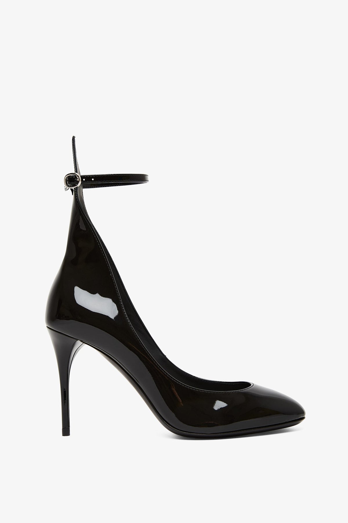 Shop Alaïa Pumps 90 Black Patent Pumps