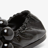 Sphere patent leather ballerinas