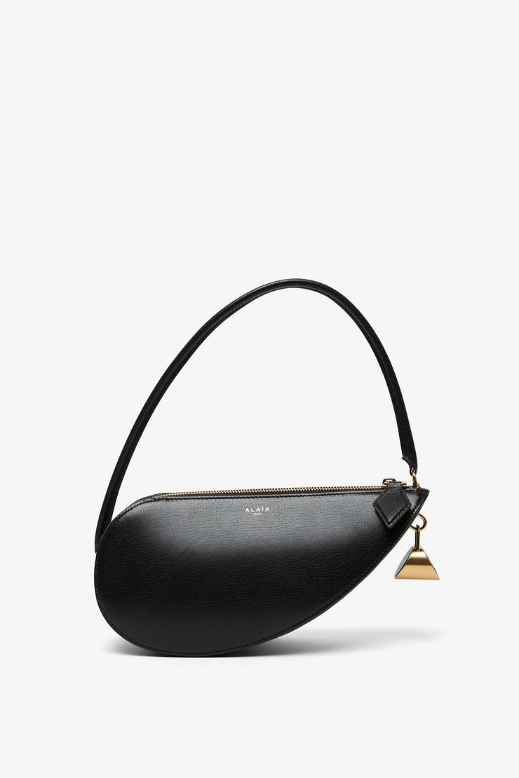 Le Demi-Coeur S black bag