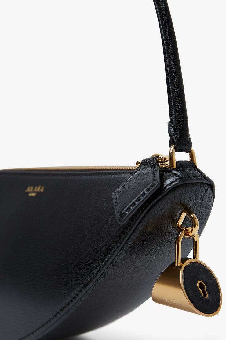 Le Demi-Coeur S black bag