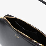 Le Demi-Coeur S black bag