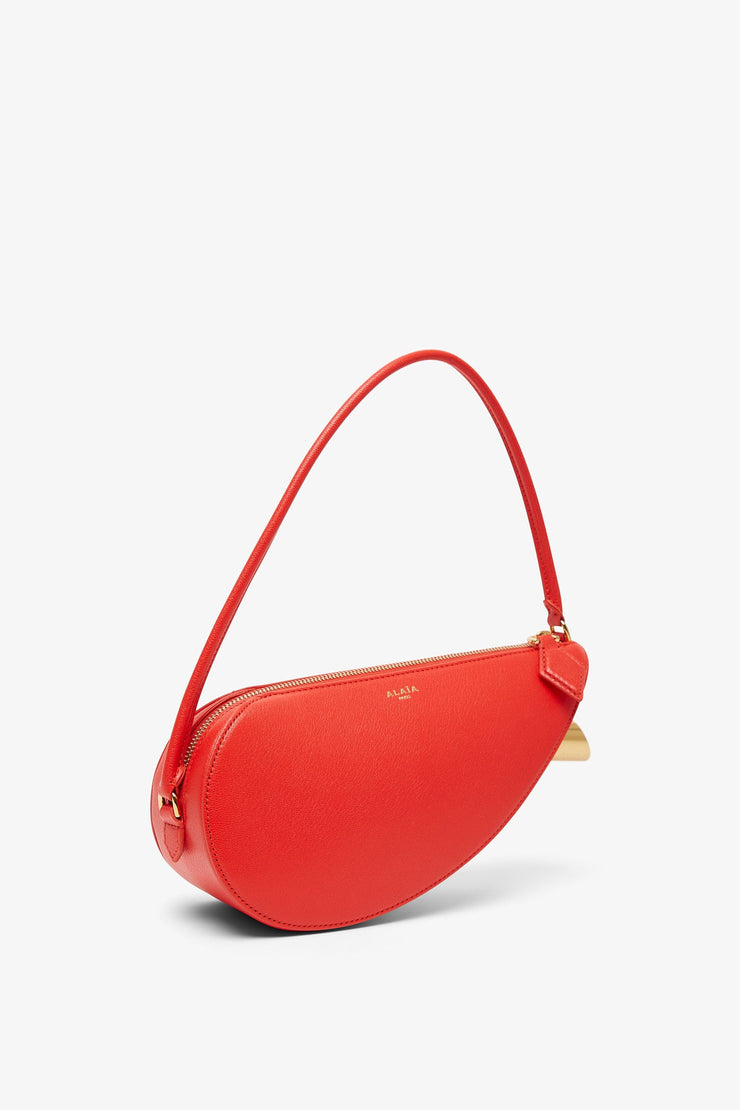 Le Demi-Coeur S red bag