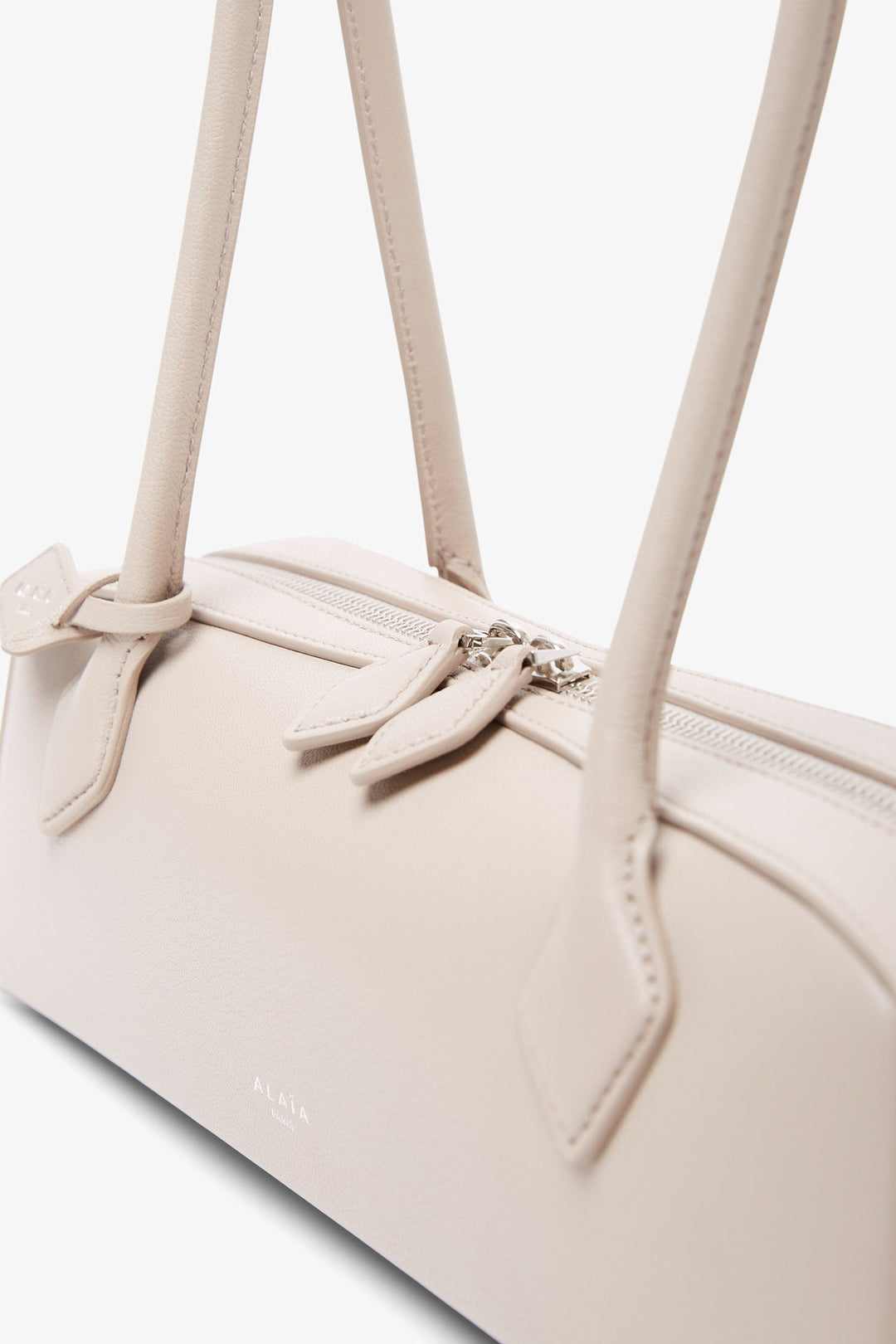 Alaïa | Le Teckel medium greige leather bag | Savannahs
