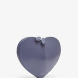 Le Coeur dark blue leather crossbody bag