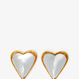 Bombe transparent earrings