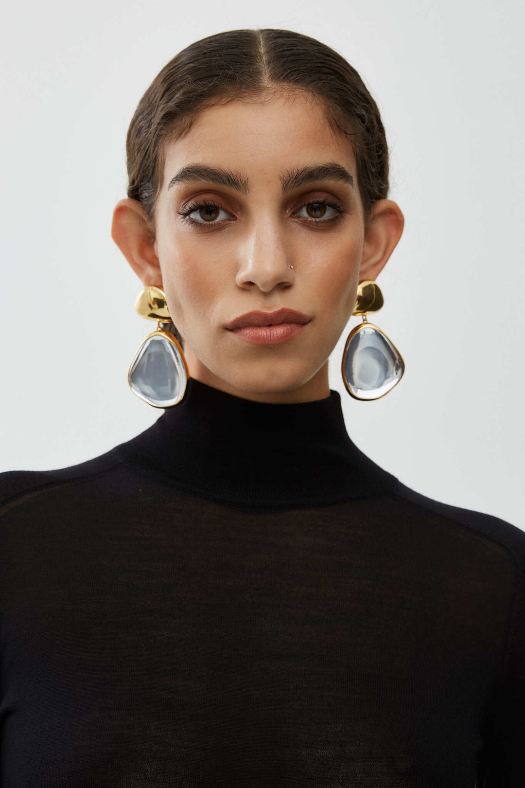 Alaïa | Bubble transparent earrings | Savannahs