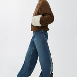 Shearling aviator jacket