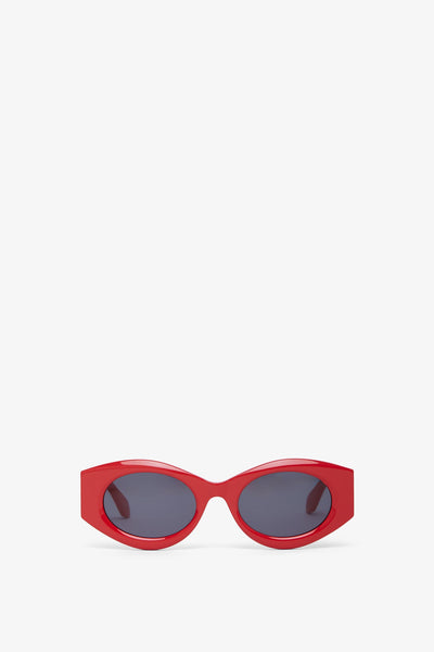 Oval 82 red sunglases