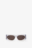 Cat Eye 85 transparent sunglases