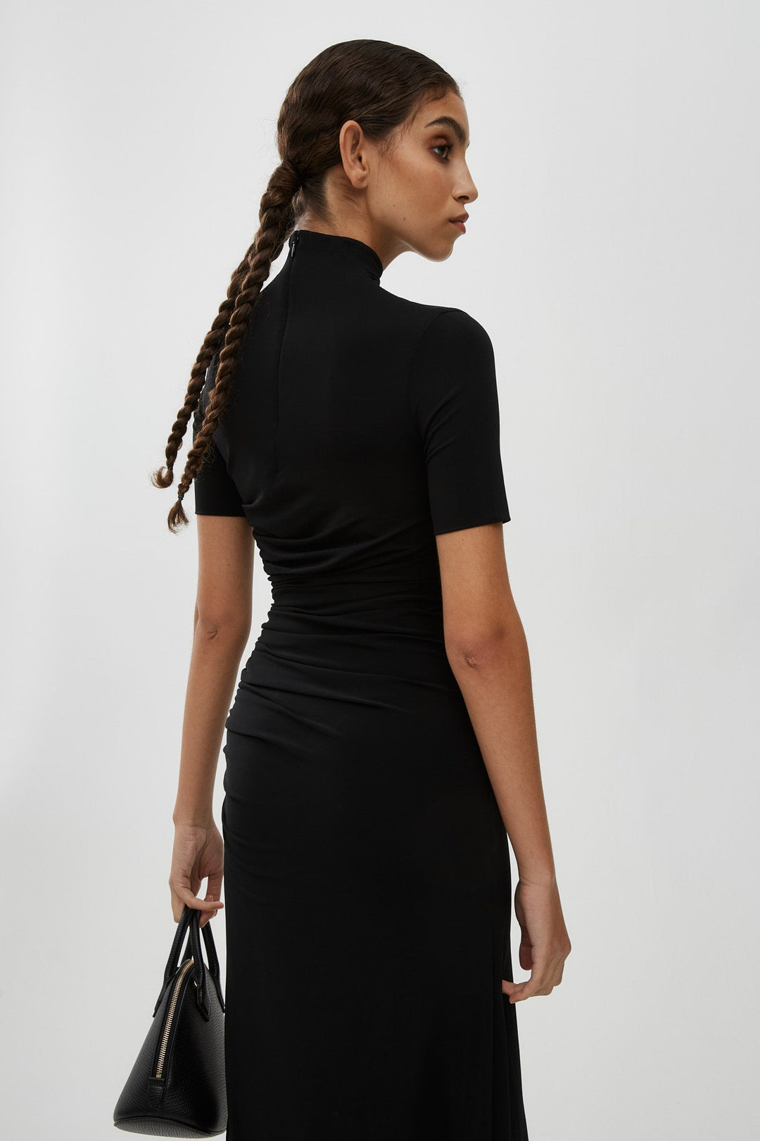 スカート Alaia Alaia Long Draped Jersey Dress Alaïa Alaia Women Long Draped Jersey Dress In Black | ModeSens