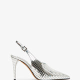 Mirror 90 slingbacks