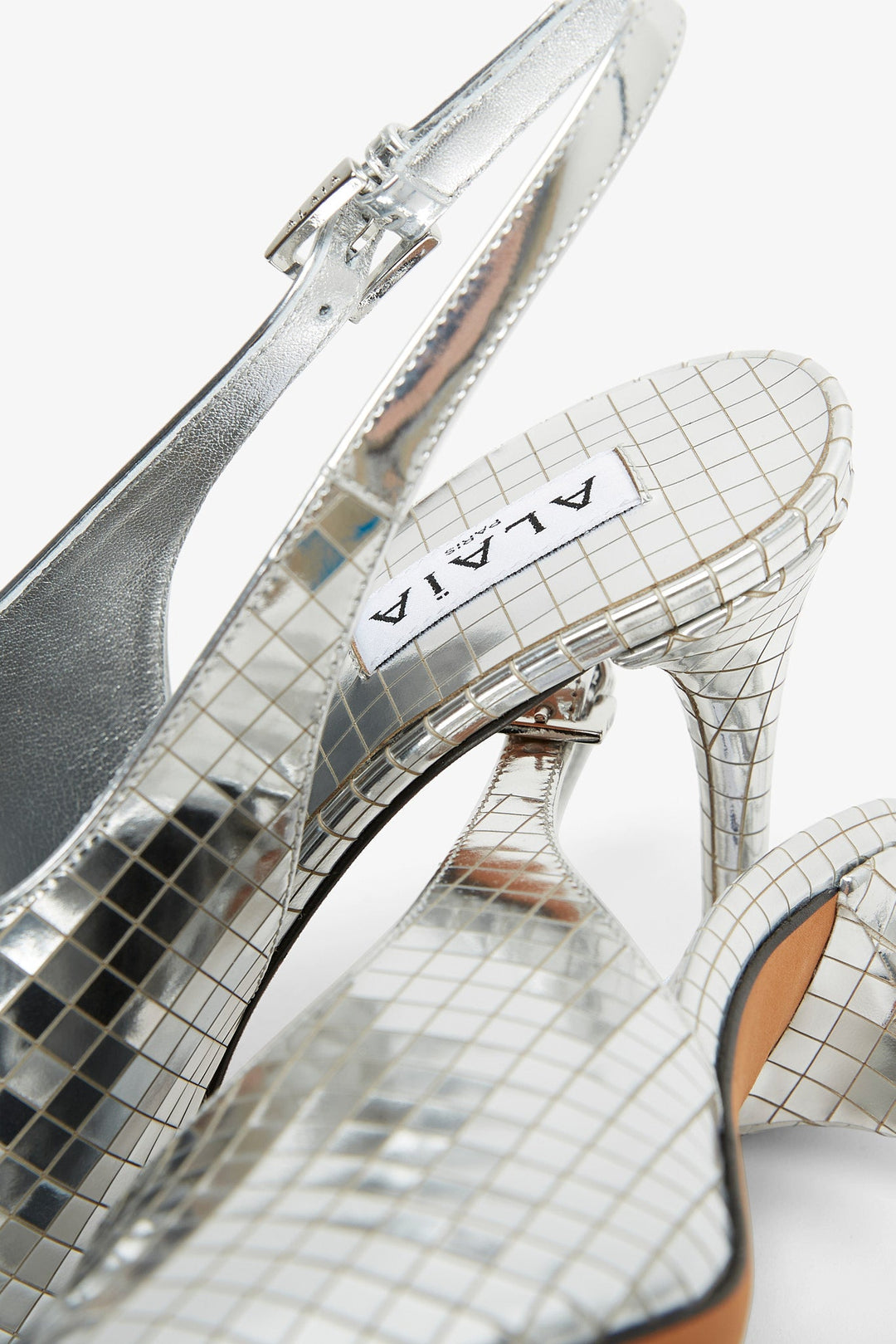ALAIA ハイヒール37 Azzedine Alaia High Heels Sandals Suede Open Toe Stilettos