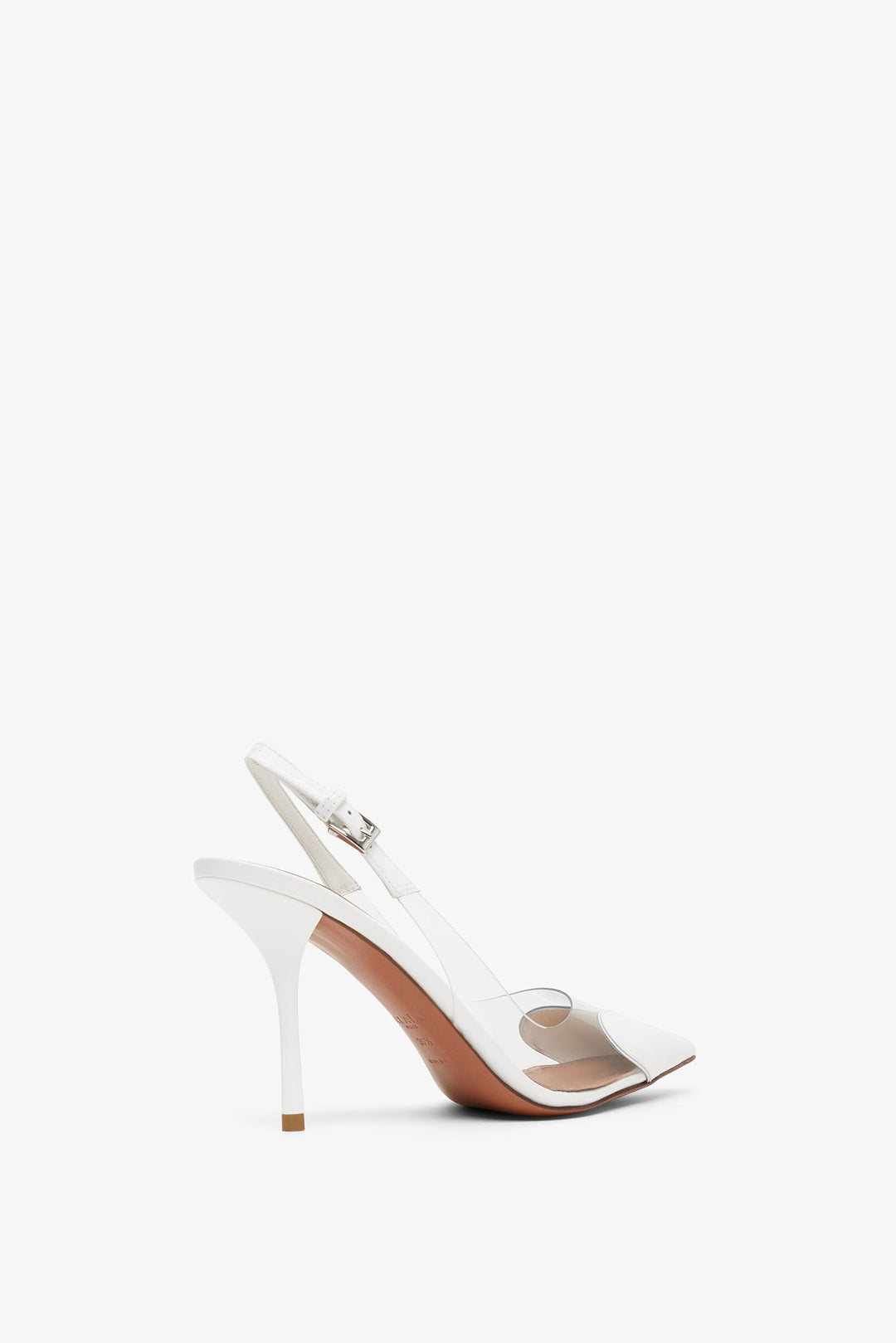 Alaïa | Coeur 90 white patent slingbacks | Savannahs