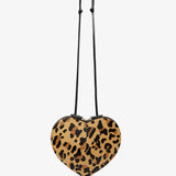 Le Coeur leopard crossbody bag