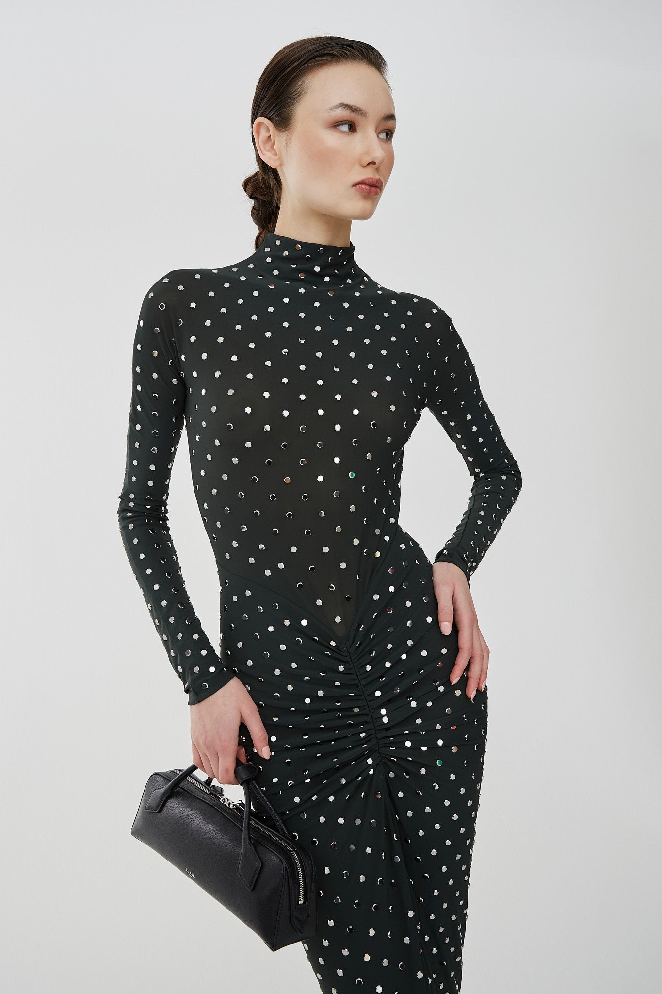 Alaa | Embellished green jersey dress | Savannahs Alaa | Embellished green jersey dress | Savannahs