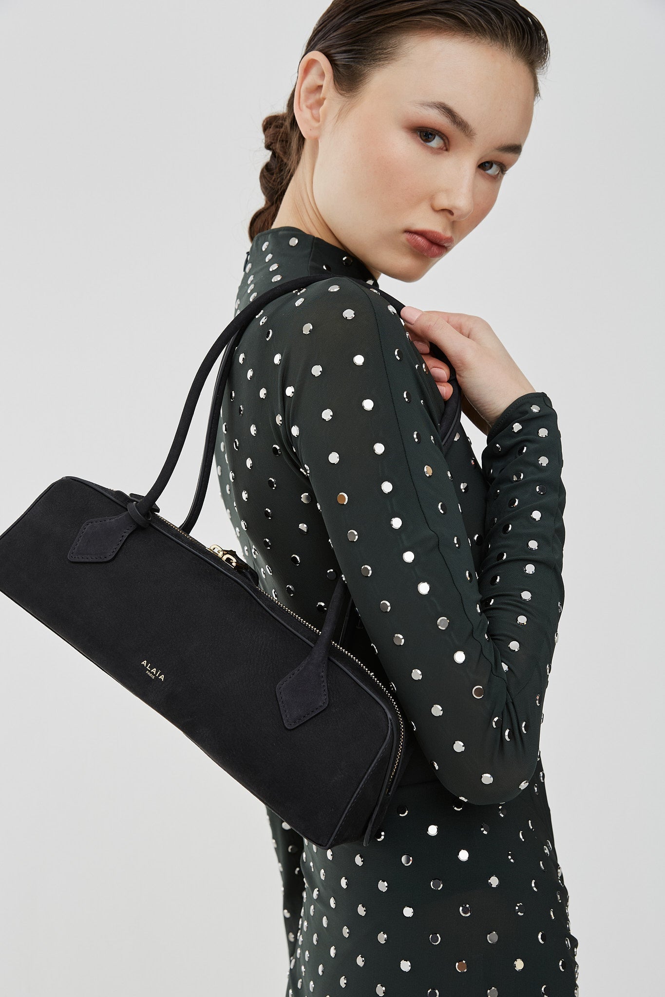 Alaa | Embellished green jersey dress | Savannahs Alaa | Embellished green jersey dress | Savannahs