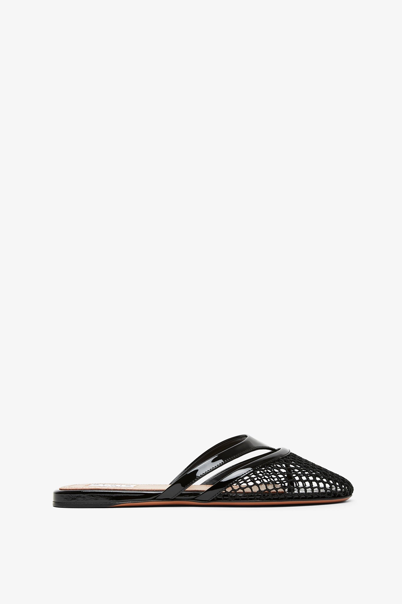 ALAÏA SPHERE BALLET FLATS IN PATENT LEATHER |ALAÏA US