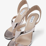 Infradito 90 blush leather sandals