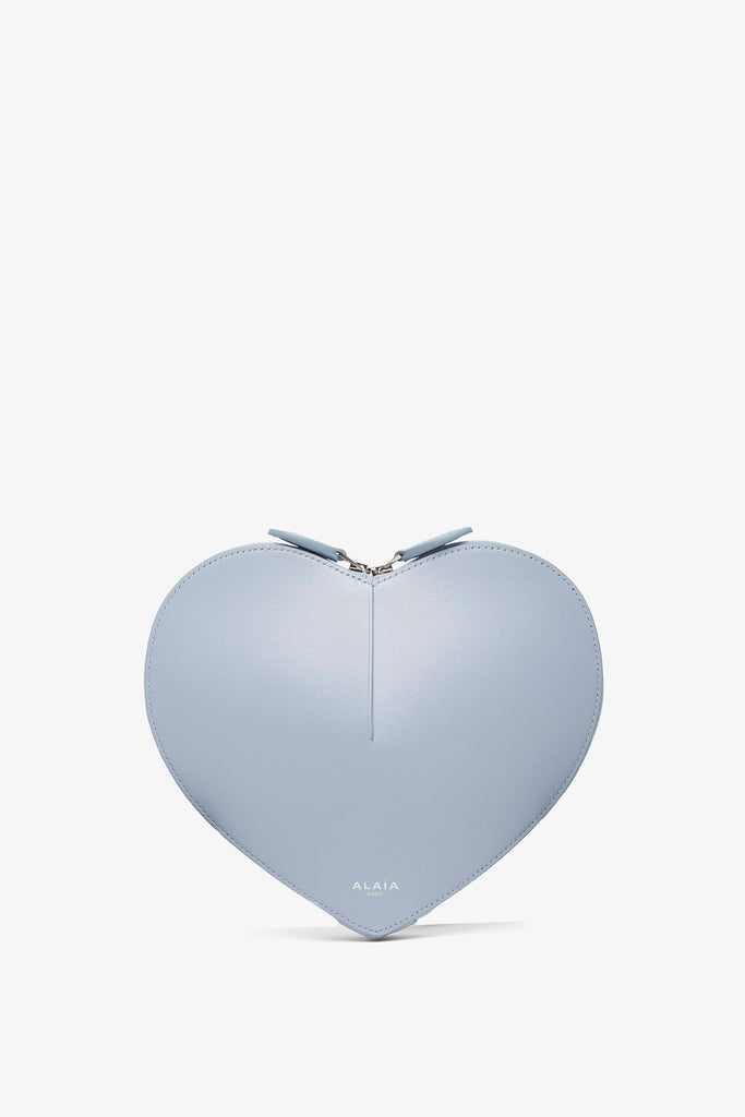 Alaïa | Le Coeur light blue leather crossbody bag | Savannahs