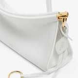 Le Click east west small white bag