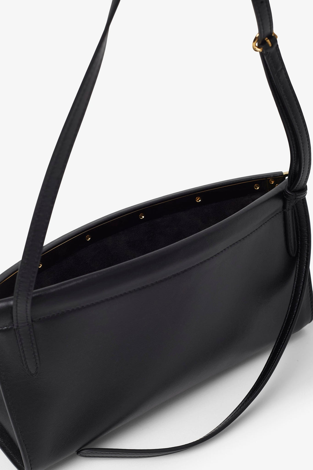 Alaïa | East West S black calf leather bag | Savannahs
