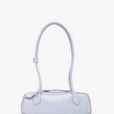 Le Teckel small light blue leather bag