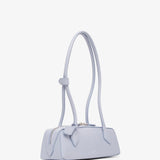Le Teckel small light blue leather bag